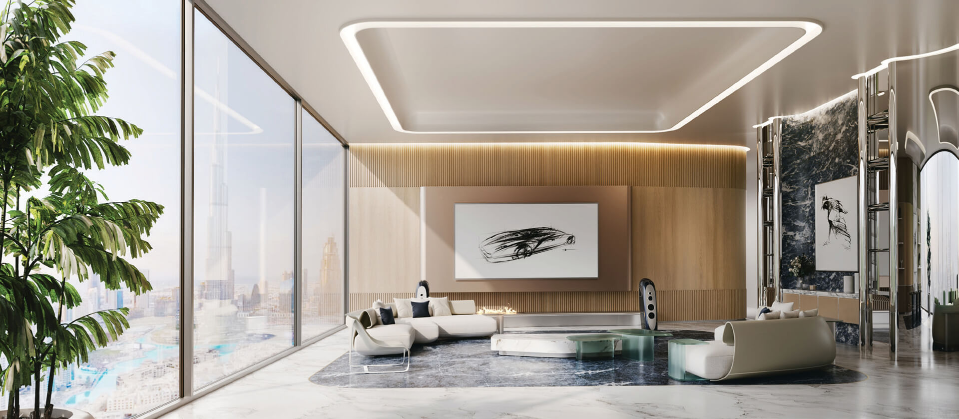 Апартаменты Bugatti Residences by Binghatti